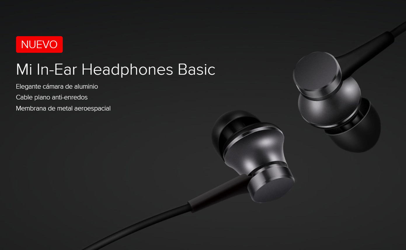 Banner Auriculares In Ear Básicos