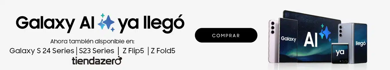 banner AI samsung tiendazero