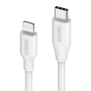 Cable Choetech USB-C a Lightning IP0040 Blanco