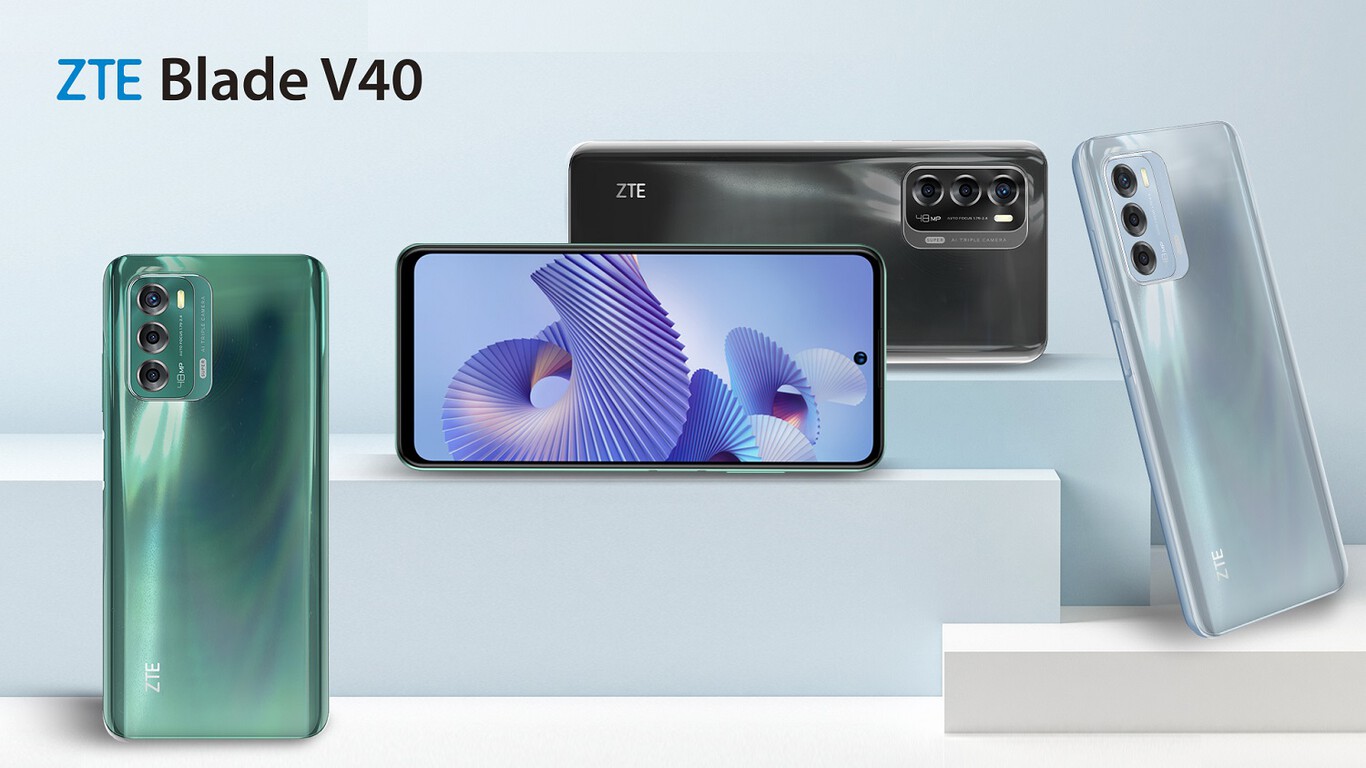 ZTE V40 Pro Verde