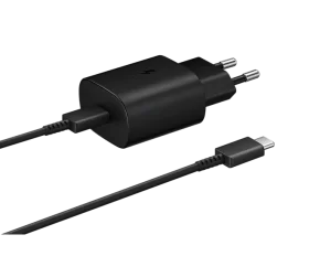 Cargador Rápido PD Samsung 25W + Cable USB-C a USB-C