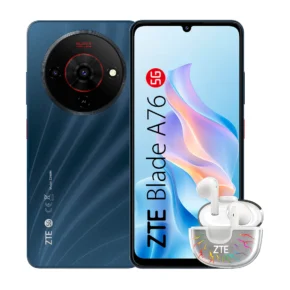 ZTE Blade A76 5G Negro + Auriculares